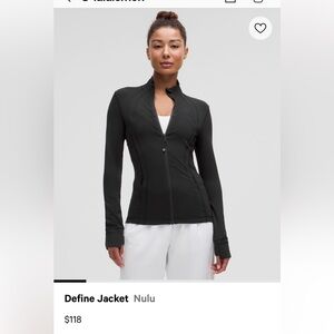 Lululemon Define Jacket Nulu